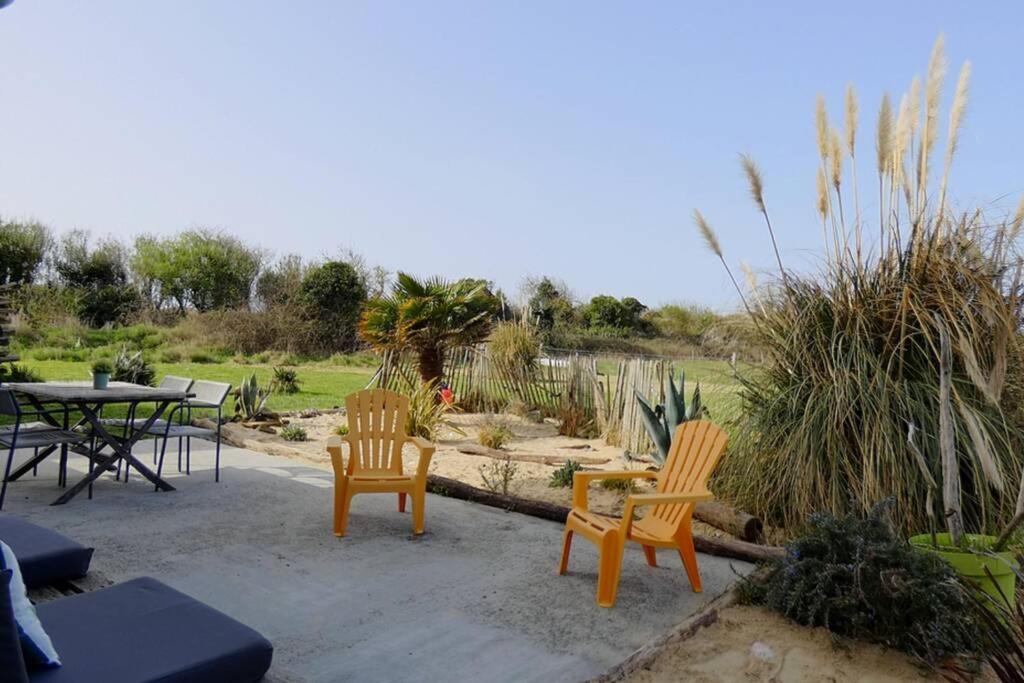 Maison Au Pied Des Dunes, 200M De La Plage Montmartin-sur-Mer Eksteriør billede